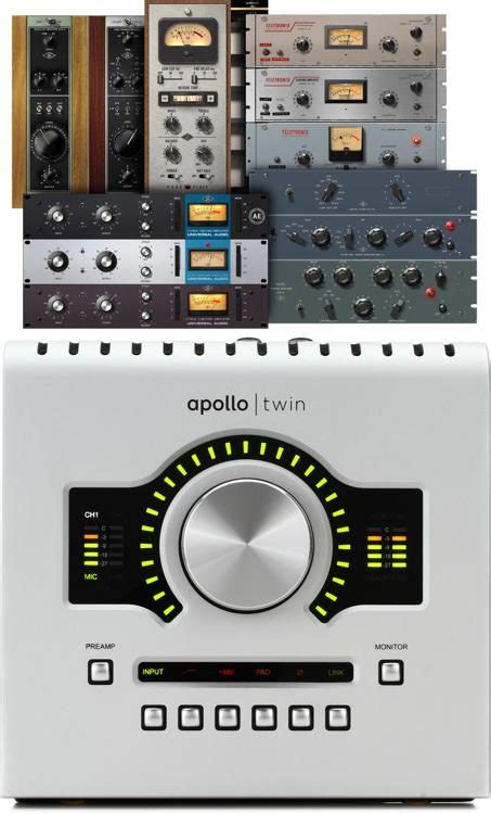 Universal Audio Apollo Twin Usb Duo Heritage Edition Bundles Sweetwater