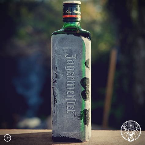 Jagermeister 35% alcohol with flavours to kill the toxic taste ...