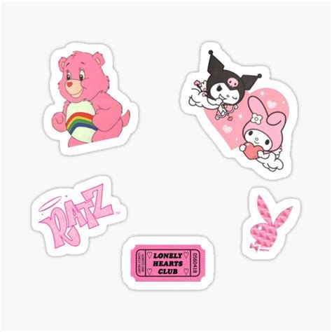 Y2k Inspired Cute Y2k Stickers For Your Nostalgic And Aesthetic Needs