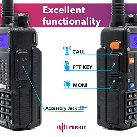 Mirkit X Baofeng Radio Uv R Mk X Legal Power Tri Band Radio Vhf