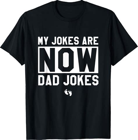 Funny First Time Dad Ts For Men New Father Dad Jokes T Shirt