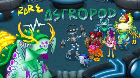 EVOLVING RARE ASTROPOD On WUBLIN ISLAND My Singing Monsters YouTube