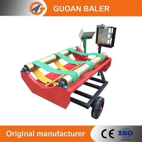 Full Automatic Silage Round Baling Baler And Wrapper Machine Baler