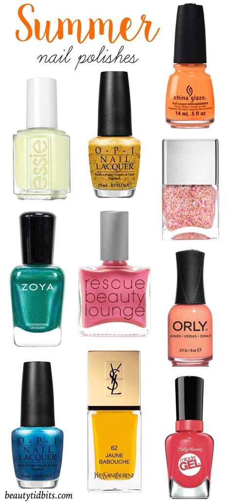 10 Must-Try Summer Nail Colors