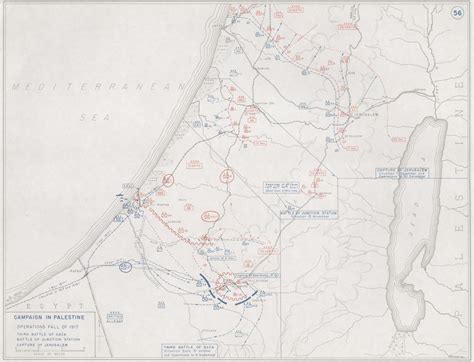 First World War.com - Battlefield Maps: Palestine Front