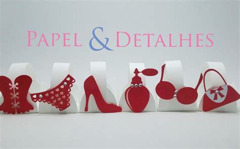 Forminhas Ch De Lingerie Vermelha Elo Produtos Especiais