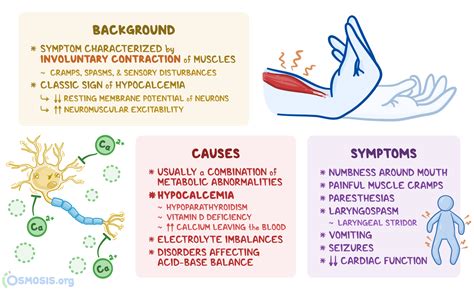 Tetany: What Is It, Causes, Symptoms, Treatment, and More | Osmosis