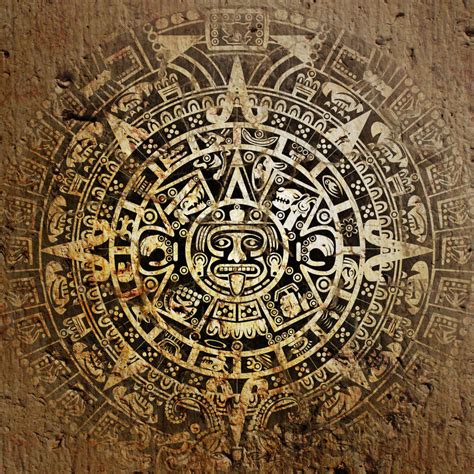 Ancient Mayan Calendar Wall Art | Photography