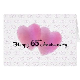 65th Anniversary Cards | Zazzle