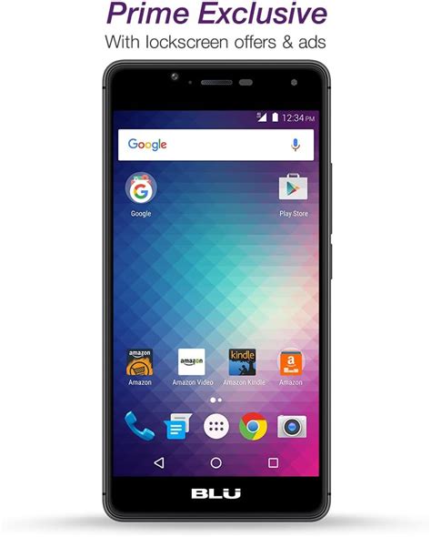 Amazon BLU R1 HD 8 GB Black Prime Exclusive With