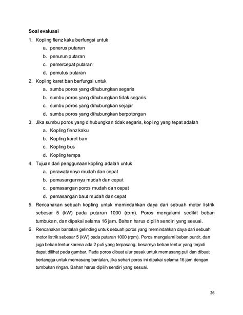 Elemen Mesin Perencanaan Kopling Pdf