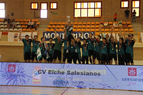 Salesianos Elche Reedita T Tulo De Campe N De Espa A De Voleibol