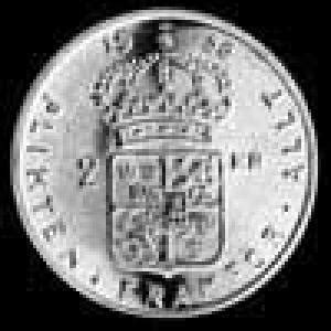 Ts Gustav Vi Swedish Billon Kronor Silver Age Coins