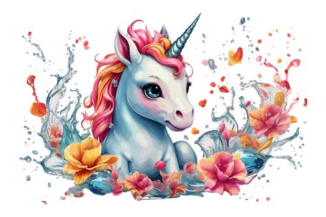 Unicorn Wallpaper Graphic By Mousumebd Creative Fabrica