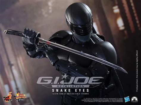 Hot Toys Snake Eyes Action Figure G I JOE RETALIATION GeekTyrant