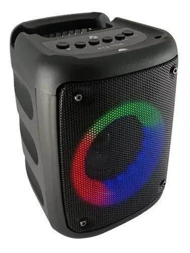 Caixa de som bluetooth LED RGB portátil TWS Estéreo real sem fio