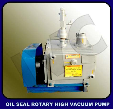 Oil Sealed Rotary High Vacuum Pump At Best Price In Ahmedabad Id