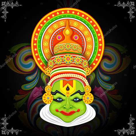 Kathakali Face Mask