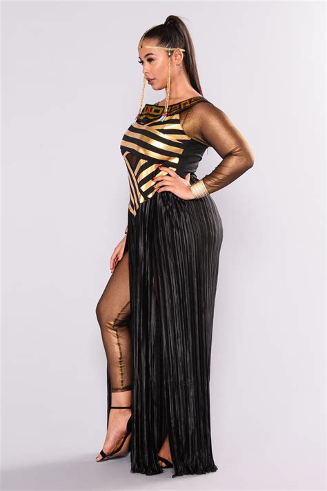 Call Me Cleopatra Three Piece Costume Black Fashion Nova Womens