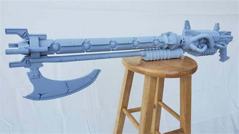 Necron Gauss Flayer prop Warhammer 40k | Etsy