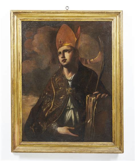 San Gennaro Artista Napoletano Del Xvii Secolo