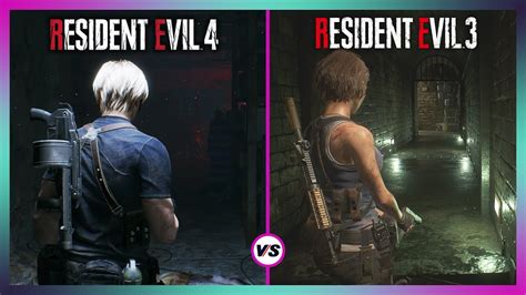 Resident Evil 4 Remake Vs Resident Evil 3 Remake Gameplay And Details