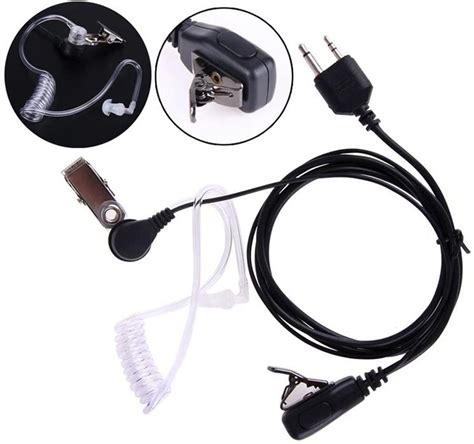 Walkie Talkie Headset For Midland With Mic Security Earpiece For