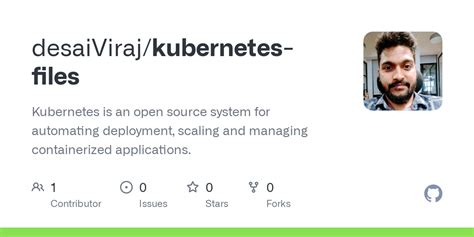 Github Desaiviraj Kubernetes Files Kubernetes Is An Open Source