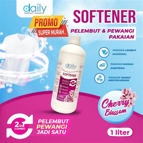 Jual Daily Softener In Pewangi Dan Pelembut Pakaian Liter Softener