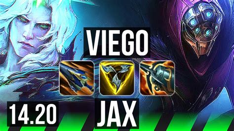 VIEGO Vs JAX JGL 9 1 11 67 Winrate Legendary KR Diamond 14