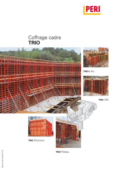 PDF Coffrage Cadre TRIO Etudes De Prix Organisation Des