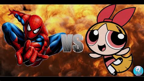 Mugen Battle Request Spider Man Marvel Vs Dg Blossom Powerpuff