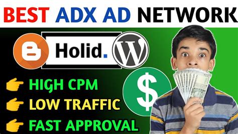 Best Adx Ad Network No Traffic Required High Cpm Adx Network Google