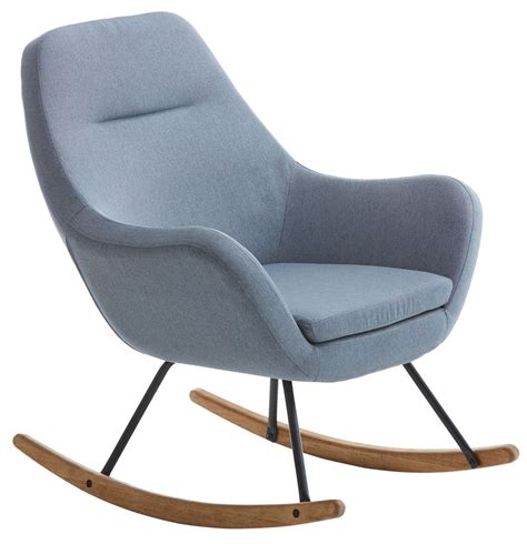 Rocking Chair Nebel Light Blue Jysk