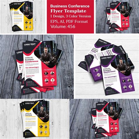 Annual Business Conference Flyer MasterBundles