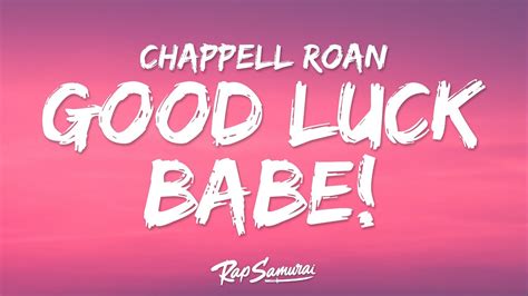 Chappell Roan Good Luck Babe Lyrics Youtube Music