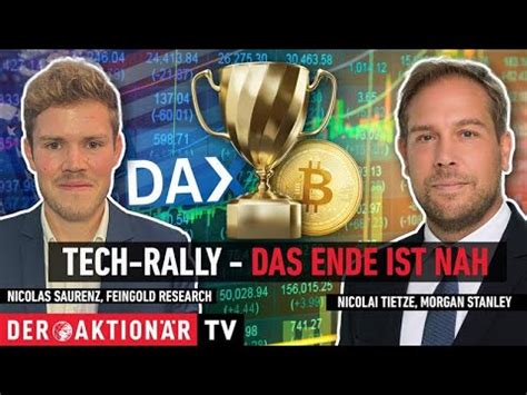 Nvidia Und Co Tech Rally Bald Vorbei YouTube