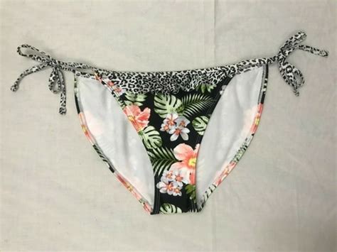 NOBO BIKINI BOTTOMS SIDE TIES SIZE LARGE EBay