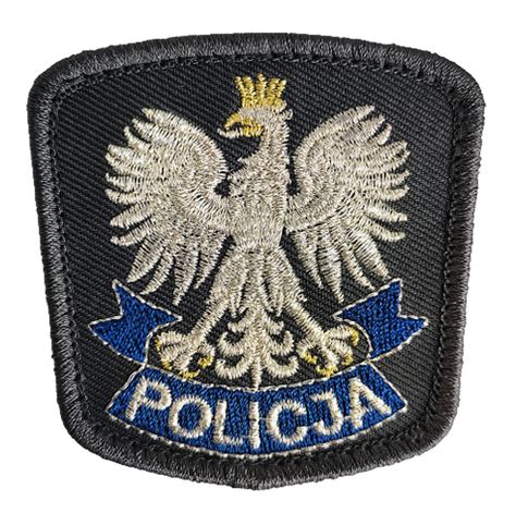 Orze Ek Do Czapki Garnizonowej Policji Policja Dodatki Sklep