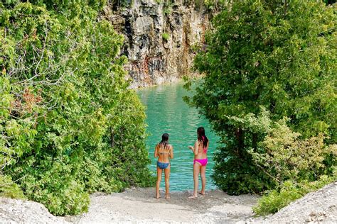 Abandoned quarry is an epic swimming hole one hour from Toronto