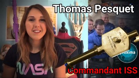 Thomas Pesquet Commandant Iss 👨🏼‍🚀 Crew 2 Alpha Youtube