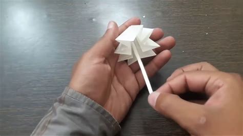 Origami Umbrella That Open And Closes Youtube