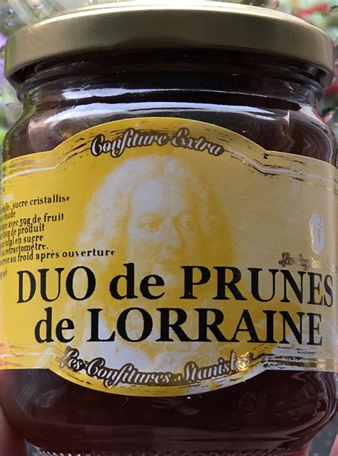 Confiture Duo De Prunes De Lorraine 200 G Confitures De Lorraine