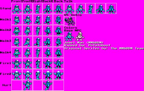 The Spriters Resource Full Sheet View Mega Man 8 Bit Deathmatch