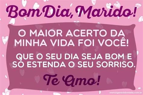 Mensagem De Bom Dia Para Marido Mensagens De Bom Dia Te Amo