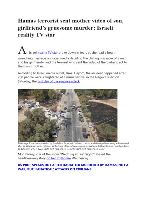 Bing News | PDF | World Politics | Israel