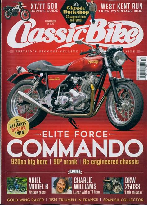 Classic Bike Magazine Subscription Buy At Uk Classic Car Bike