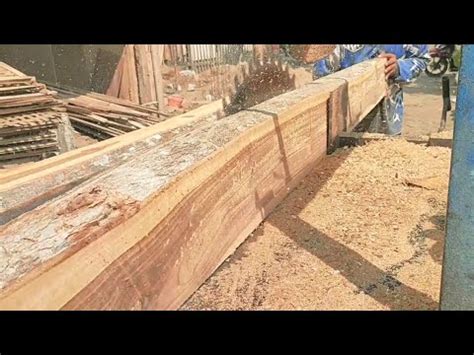 Proses Pembuatan Balok 6x12 Kayu Jati Sisa Tetap Di Buat Usuk Untuk