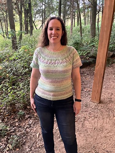 Ravelry Lavender Charm Top Pattern By Drops Design