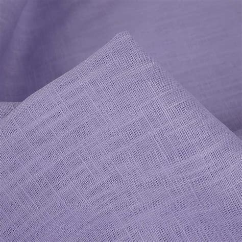 Tissu Ramie Linen Look Lilas